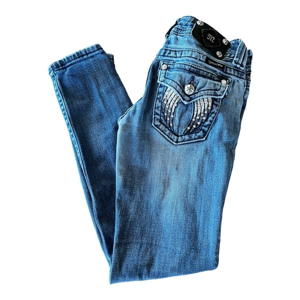 Miss Me skinny jeans size 26 style JP5082S22